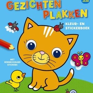 Leuke gezichten plakken (2-4jaar)