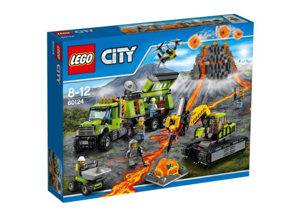 City Volcano Explorers 60124 Vulkaan onderzoeksbasis