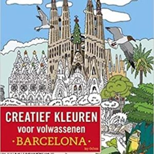 Creatief kleuren voor volwassenen – Barcelona