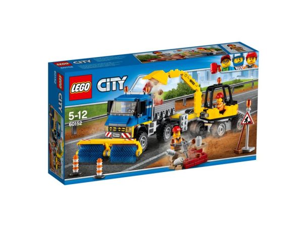 City Great Vehicles 60152 Veeg- en graafmachine