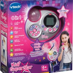 Kidi Superstar Microfoon – zwart