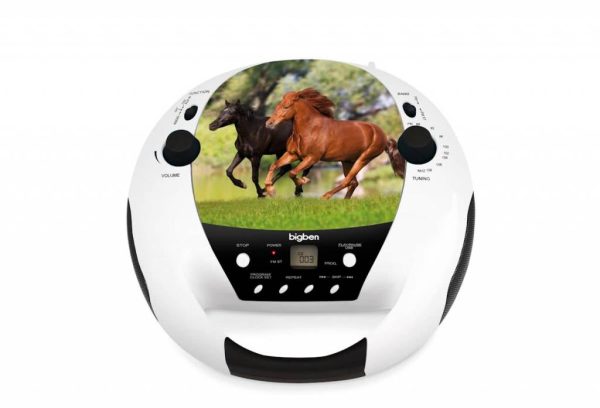 Big Ben - draagbare radio/CD- speler (Horses) - Afbeelding 2