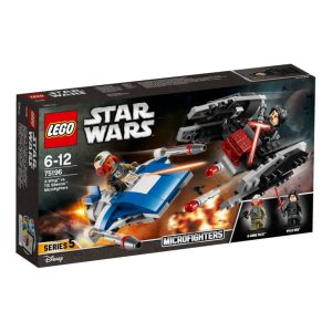 Star Wars 75196  A-wing vs. TIE Silencer microfighters