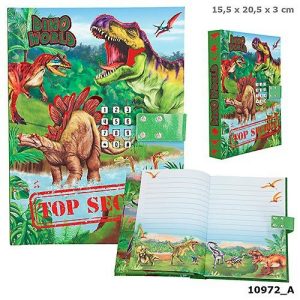 Dino World – Dagboek met geheime code