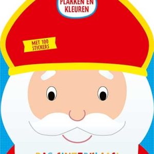 Sinterklaas – Plakken en kleuren (huisjesreeks)