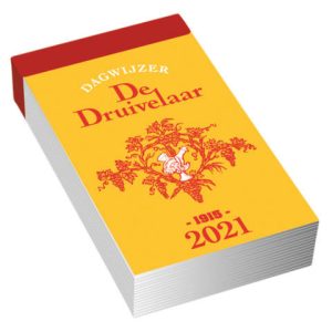 Dagblokkalender “De Druivelaar” 2021 (6,50×10,80cm)