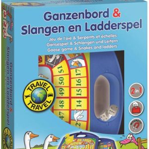 Reisspel Ganzenbord & Slangen en ladderspel