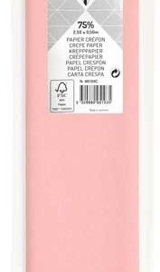 Crêpepapier Exaclair 250x50cm – licht roze