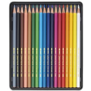 Caran d’Ache Kleurpotlood “Fancolor” – 18stuks in metalen doos