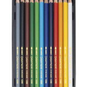 Caran d’Ache Kleurpotlood “Fancolor” – 12stuks in metalen doos