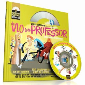 Heerlijke hoorspelen – De vlo en de professor (boek + CD)