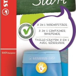 Stabilo EASYsharpener blauw – links