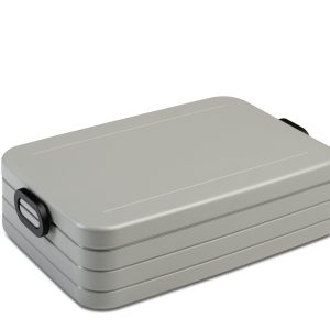 Lunchbox take a break large – Silver