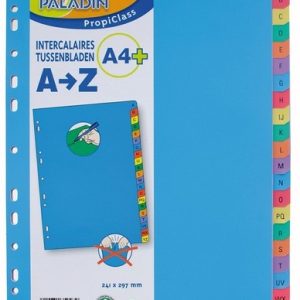 Tussenbladen A4 Propiclass Stand A4+/A-Z