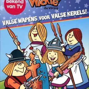 Kartonboek wickie de viking valse wapens