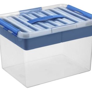 Q-line MultiBox 22L – transparant/blauw