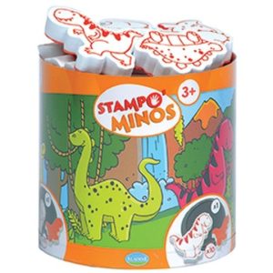 Stampo Minos – Dinosaurus (10 stempels + 1 kussen)