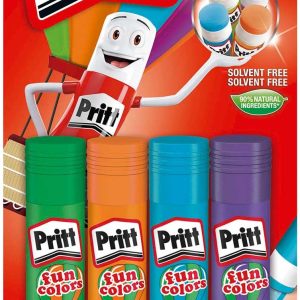 Pritt Stick Fun Colors – 4x10gr