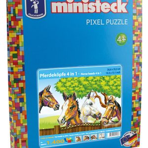 Ministeck (XL Box) – Paardenhoofden 4-in-1 (1400stuks)