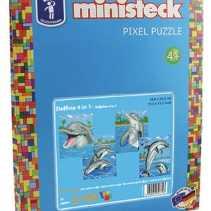 Ministeck (XL Box) – Dolfijnen 4-in-1 (3100stuks)