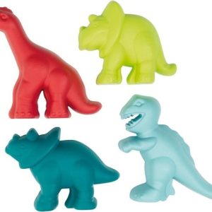 Ecoiffier Dinosaurus zandvormen – 4stuks