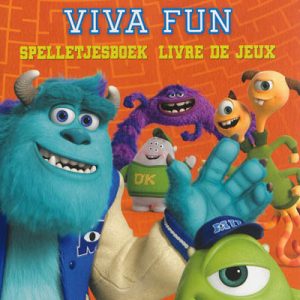 Disney spelletjesboek Monsters university