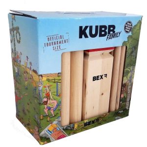 Kubb Semi Pro Rode Koning – Berkenhout