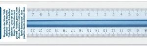 Lat “UNI” tripel decimeter met lang handvat – 30cm