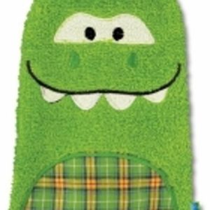 washandje dinosaurus