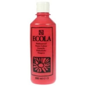 Talens Plakkaatverf Ecola 500ml – Scharlaken