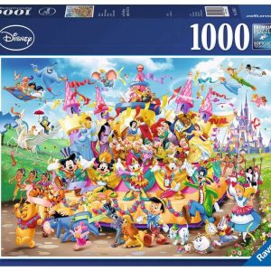 Puzzel (1000stuks) – Disney – Disney optocht