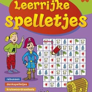 Speel- en puzzelblok – Leerrijke spelletjes (8-10jaar)