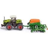 Siku traktor met amazone zaaimachine