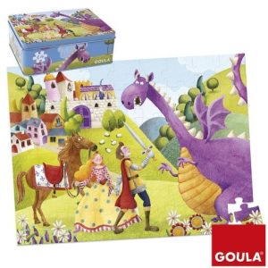 Puzzel 54st Prins vs draak