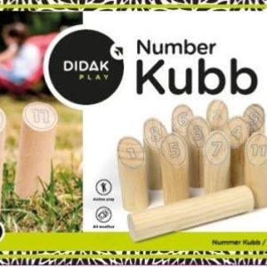 Nummer kubb 5,5cm