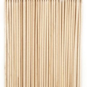 APLI Natuur houten prikkers 200x3mm – 50stuks