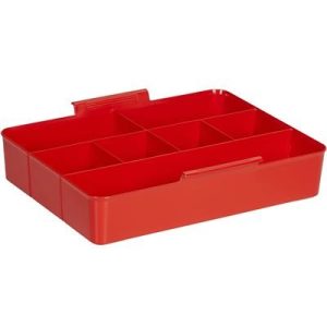 Q-line MultiBox 22L – transparant/rood