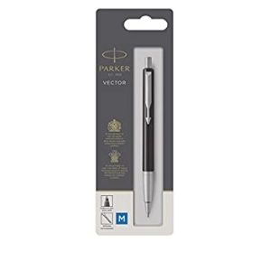 Parker Balpen Vector (medium) – zwart