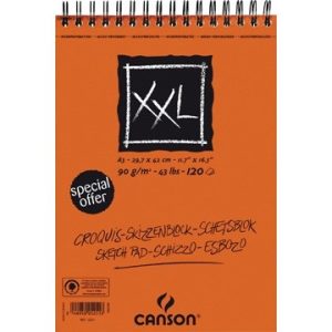 Canson Schetsblok XXL A3 (297x420mm) 90gr/120vel – wit