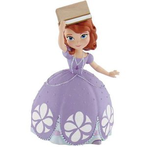 Sofia the first figuur SOFIA MET BOEK