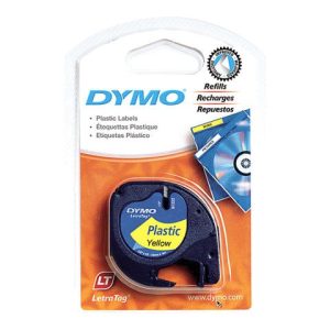 DYMO S0721620 labelprinter-tape Zwart op geel