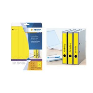 KORES Etiketten 190x38mm (wit), 25 vellen, 7 etiketten/vel