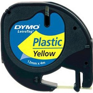 DYMO S0721620 labelprinter-tape Zwart op geel