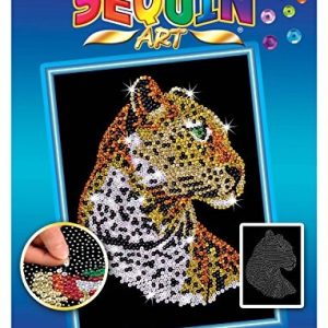 Sequin Art Blue – Luipaard