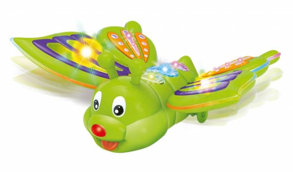 Vlinder met geluid en licht
