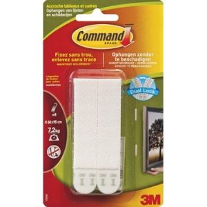 Scotch Command Fotolijststrips (large) 7,2kg – 8stuks (wit)