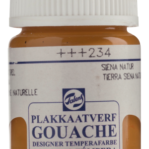 Talens Plakkaatverf Extra Fijn 16ml – Sienna Naturel