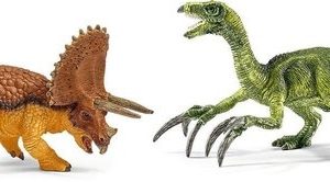 Schleich Dinosaurs – Triceratops en Therizinosaurus