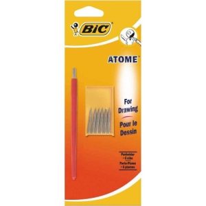 BIC Tekenpenhouder “Atome” met 6 pennen