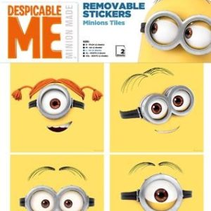 Verwijderbare stickers minions